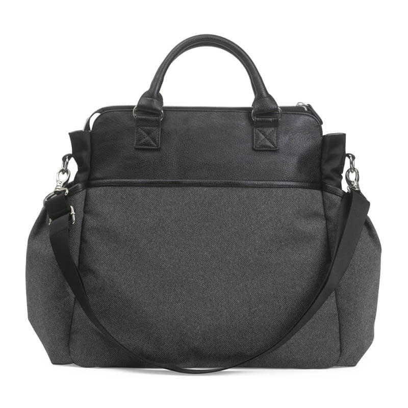 Sac à langer Mysa Black satin Chicco sangle