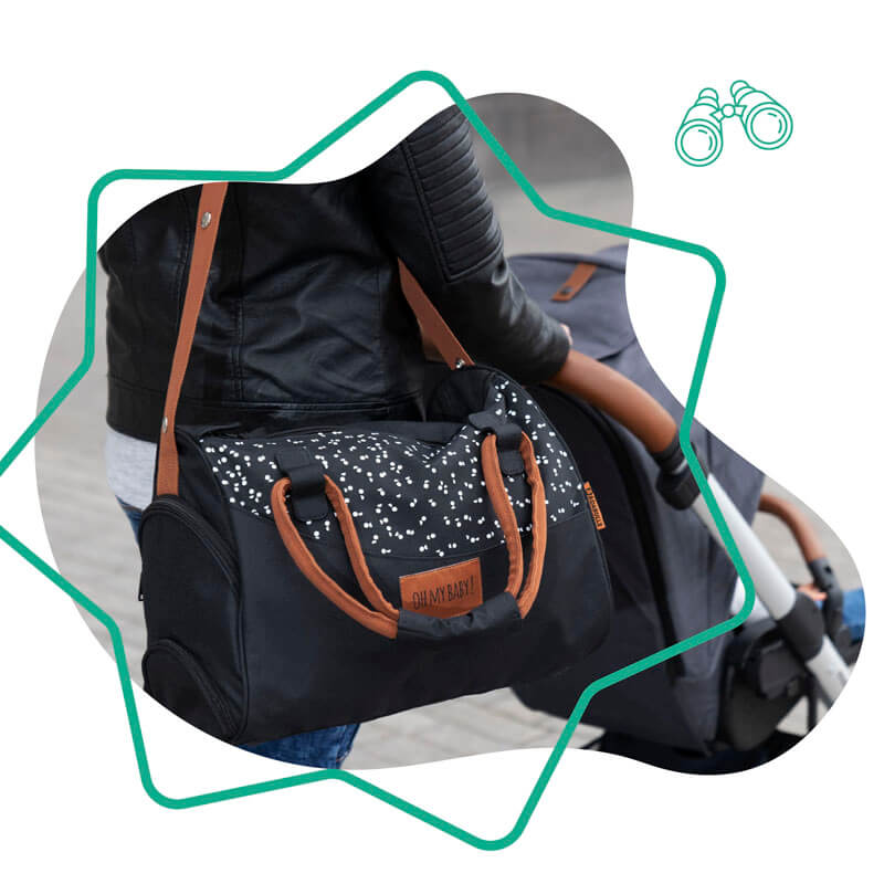Sac a langer Pocketstyle sac a couches Badabulle Bambinou
