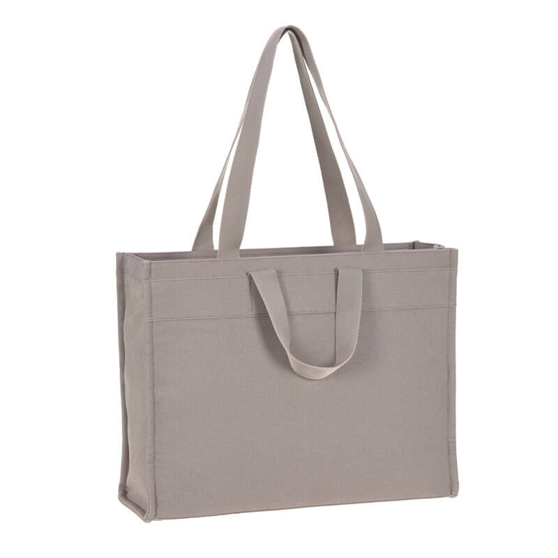 Sac à langer Tote up Taupe Lassig dos