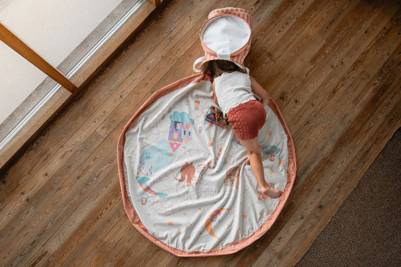 Sac de rangement et tapis de jeu 2-en-1 Soo Play & Go lifestyle 1