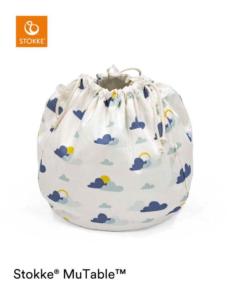 Sac de rangement pour table d'activité MuTable™ V2 Clouds Stokke produit face