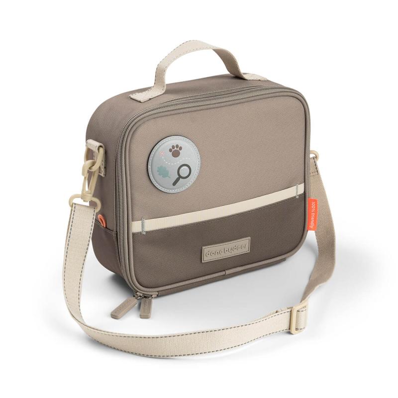 Sac repas isotherme Tiny trails 4 L Sable DONE BY DEER fermée