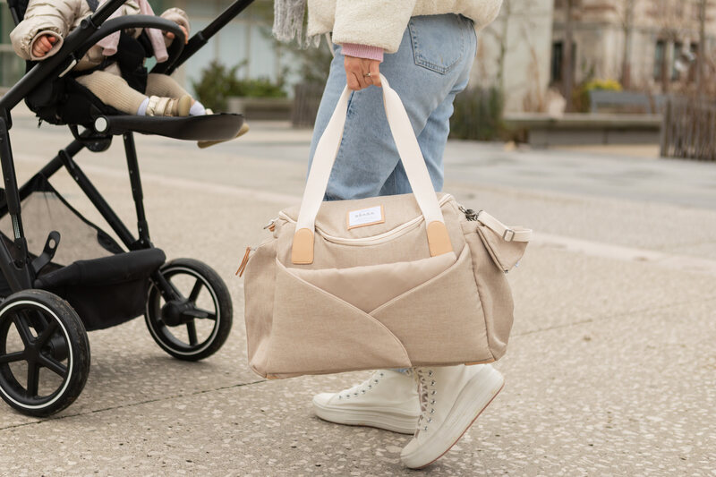 Sac à langer Sydney Eco - Terre d'argile Beaba lifestyle 3
