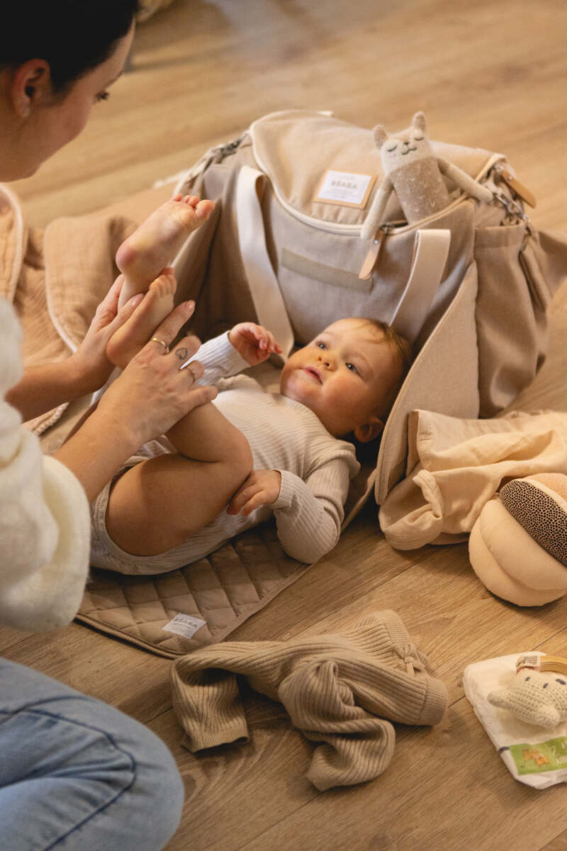 Sac à langer Sydney Eco - Terre d'argile Beaba lifestyle 4