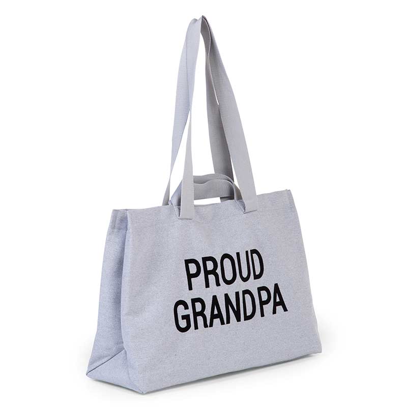 Sac en toile Proud Grandpa Childhome Profil