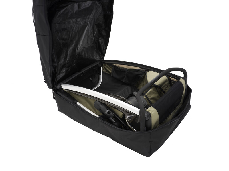Sac de transport pour Chariot Thule ouvert