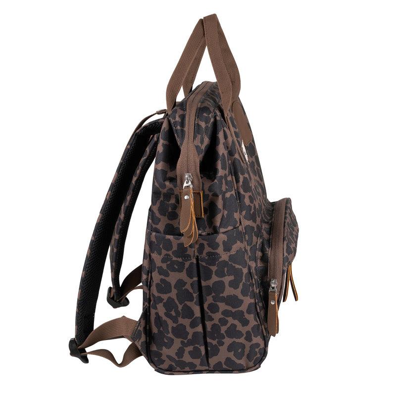 Sac à langer Wellington Léopard BEABA de profil