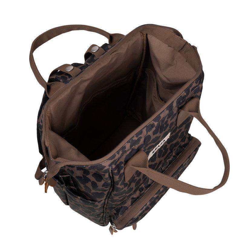 Sac à langer Wellington Léopard BEABA ouvert