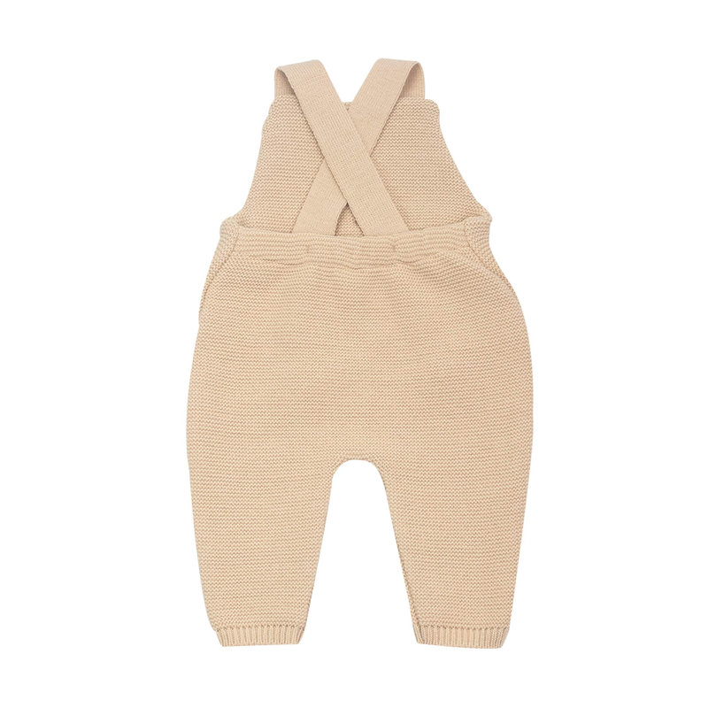 Salopette Maille 1-3 mois Caramel Trois Kilos Sept dos