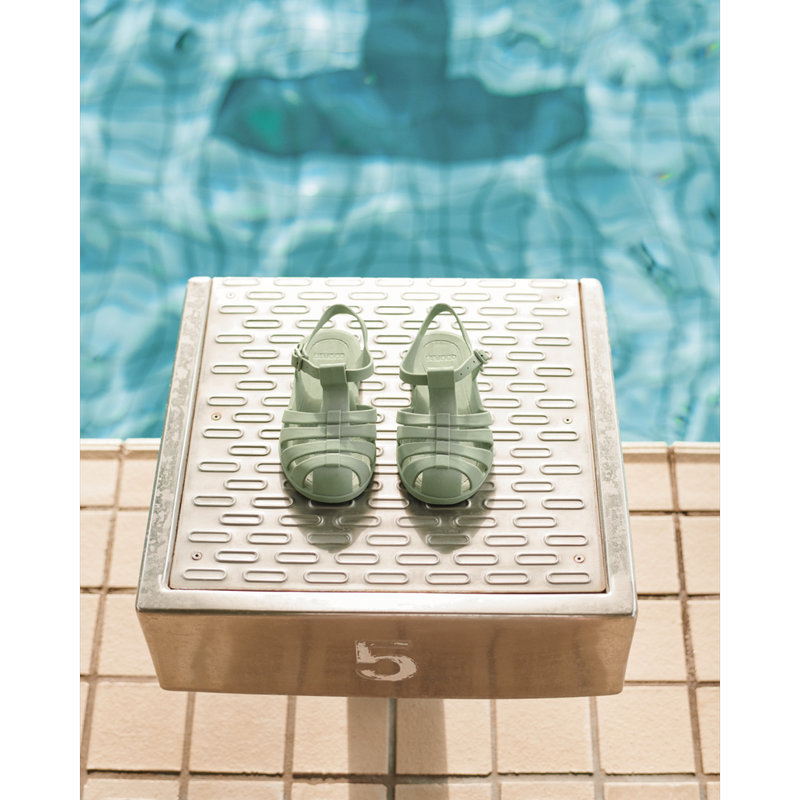 Sandales de plage Bre unies Pistachio Taille 23 Liewood lifestyle 2