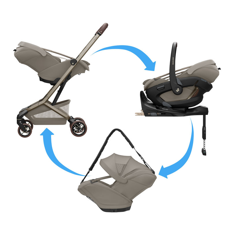 Sangle de transport pour siège-auto Coral Slide Pro MAXI COSI transition transport