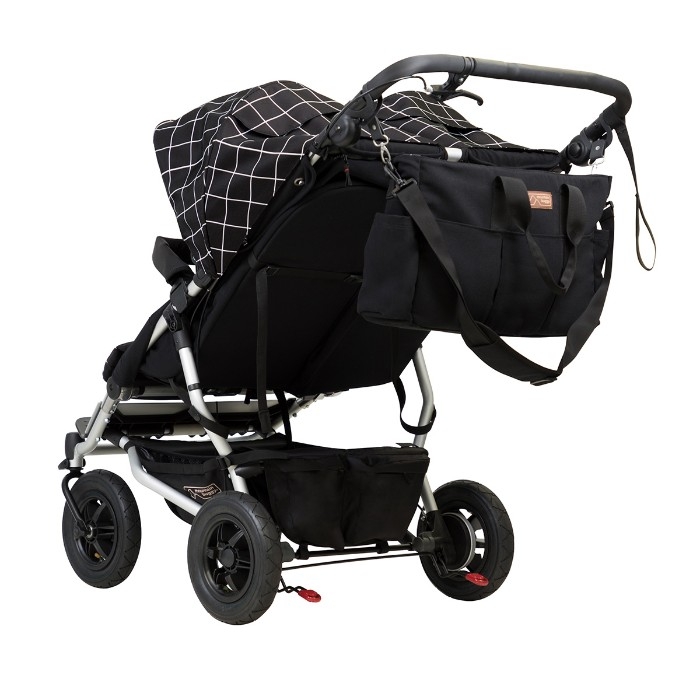 Sac à langer double Mountain Buggy sur la poussette Duet