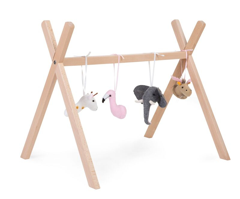 Gymtoys animaux feutre pour arche de jeux Childhome Eveil