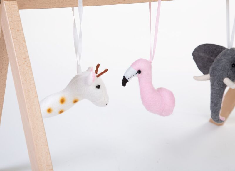 Gymtoys animaux feutre pour arche de jeux Childhome Amusement