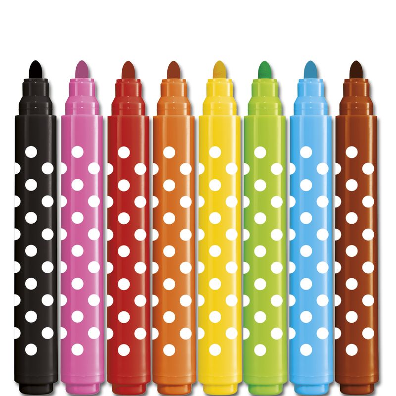 Set de 8 Feutres Jumbo Janod feutres sans bouchon