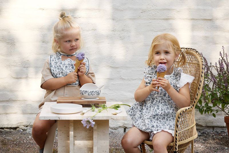 Set bol en silicone Garden Leo Toile Elodie lifestyle 2