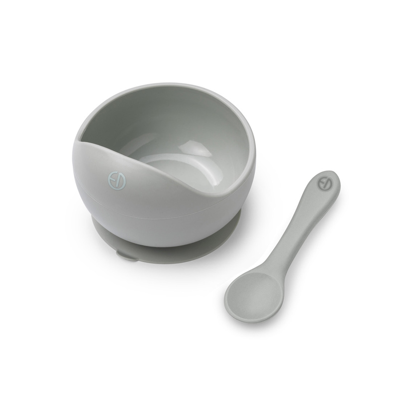 Set bol en silicone - Mineral Green Elodie produit face