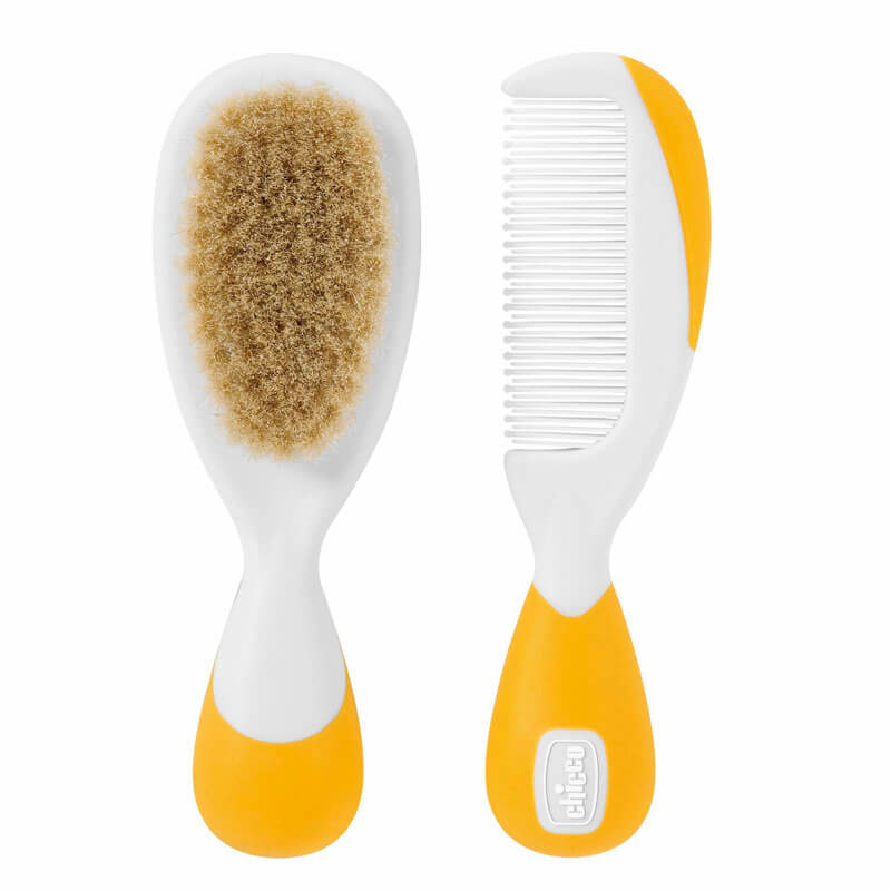 Set brosse et peigne Orange Chicco