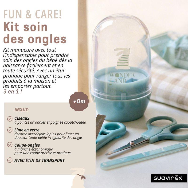 Set Complet Soin des ongles coloris aléatoire SUAVINEX caractéristiques