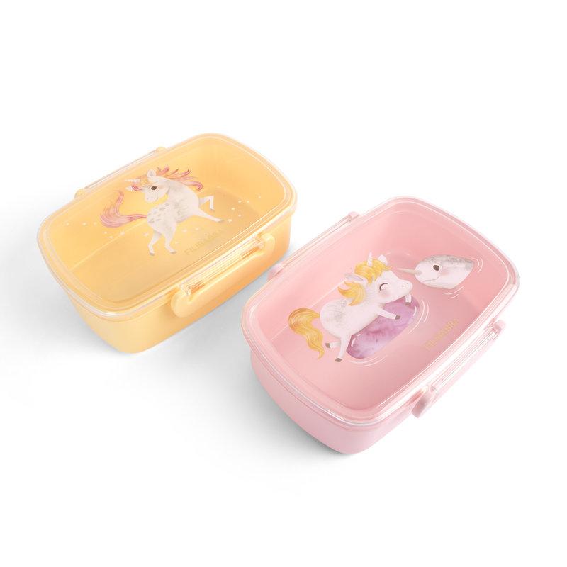 Set de 2 Lunch box La plage des licornes FILIBABBA produit