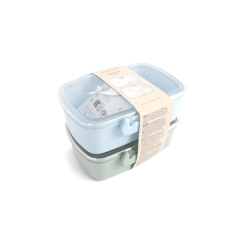 Set de 2 Lunch box Les contes de Christian la Baleine FILIBABBA packaging
