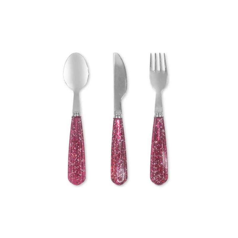 Set De Couverts pailletés Sangria Konges Slojd produit