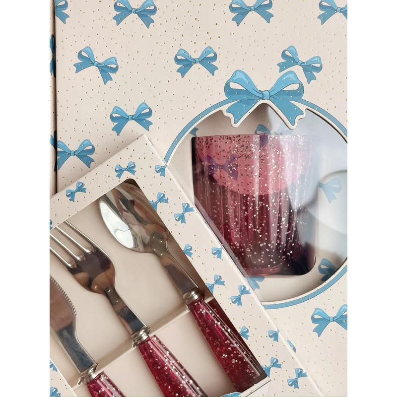 Set De Couverts pailletés Sangria Konges Slojd lifestyle 1