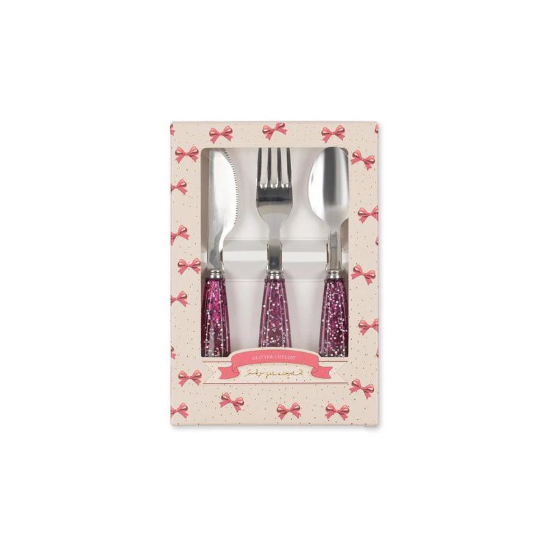 Set De Couverts pailletés Sangria Konges Slojd packaging