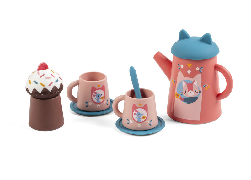 Set de jeu pour le bain Thé x Jeanne Lilliputiens face 2