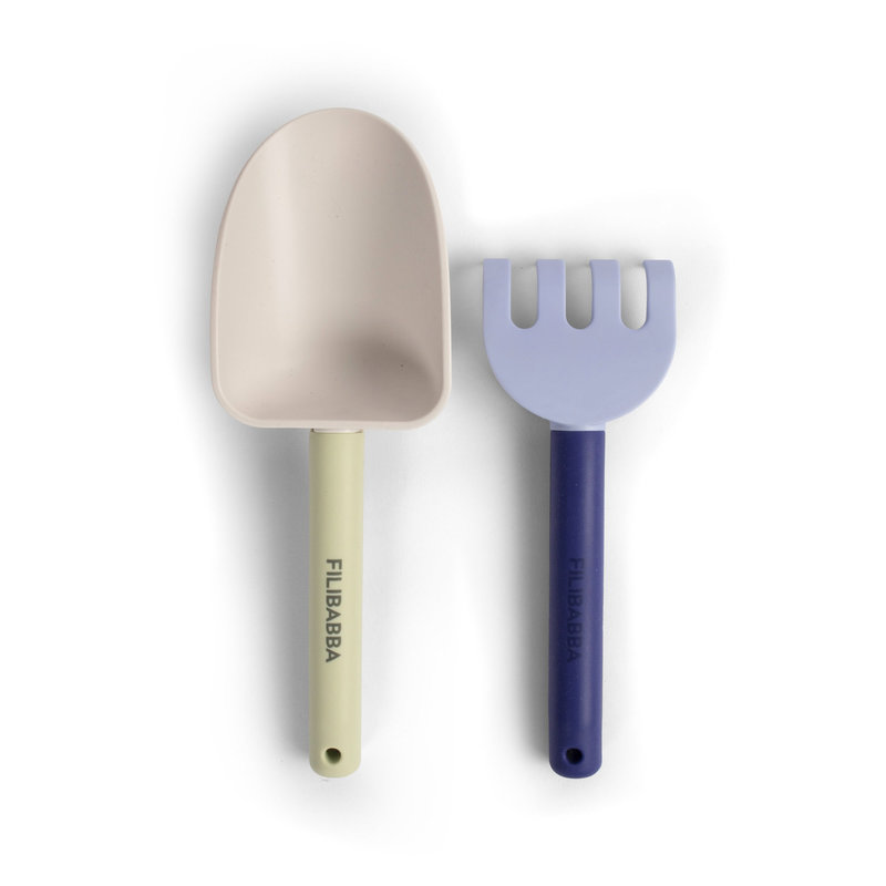  Set de plage pelle + râteau - Bleu filibabba produit 