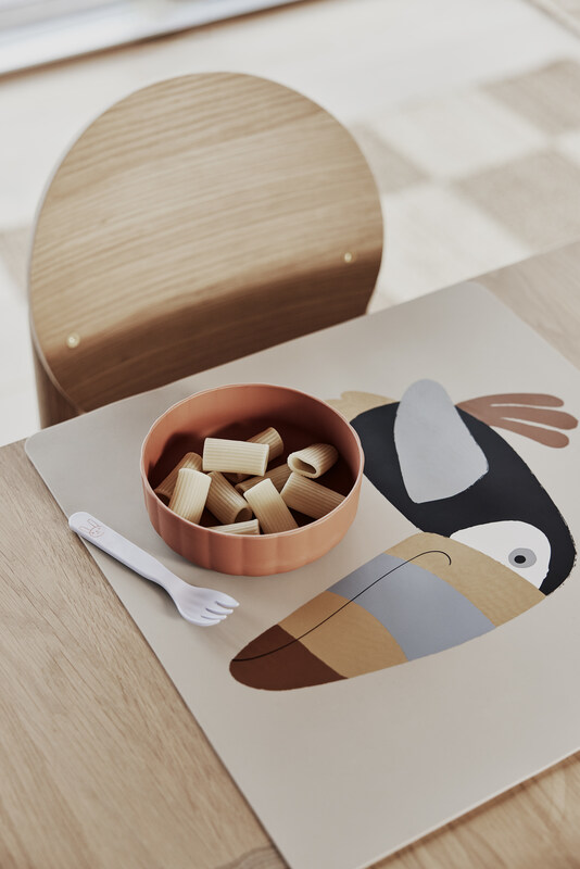 Set de table Toucan OyOy Mini liefstyle 1