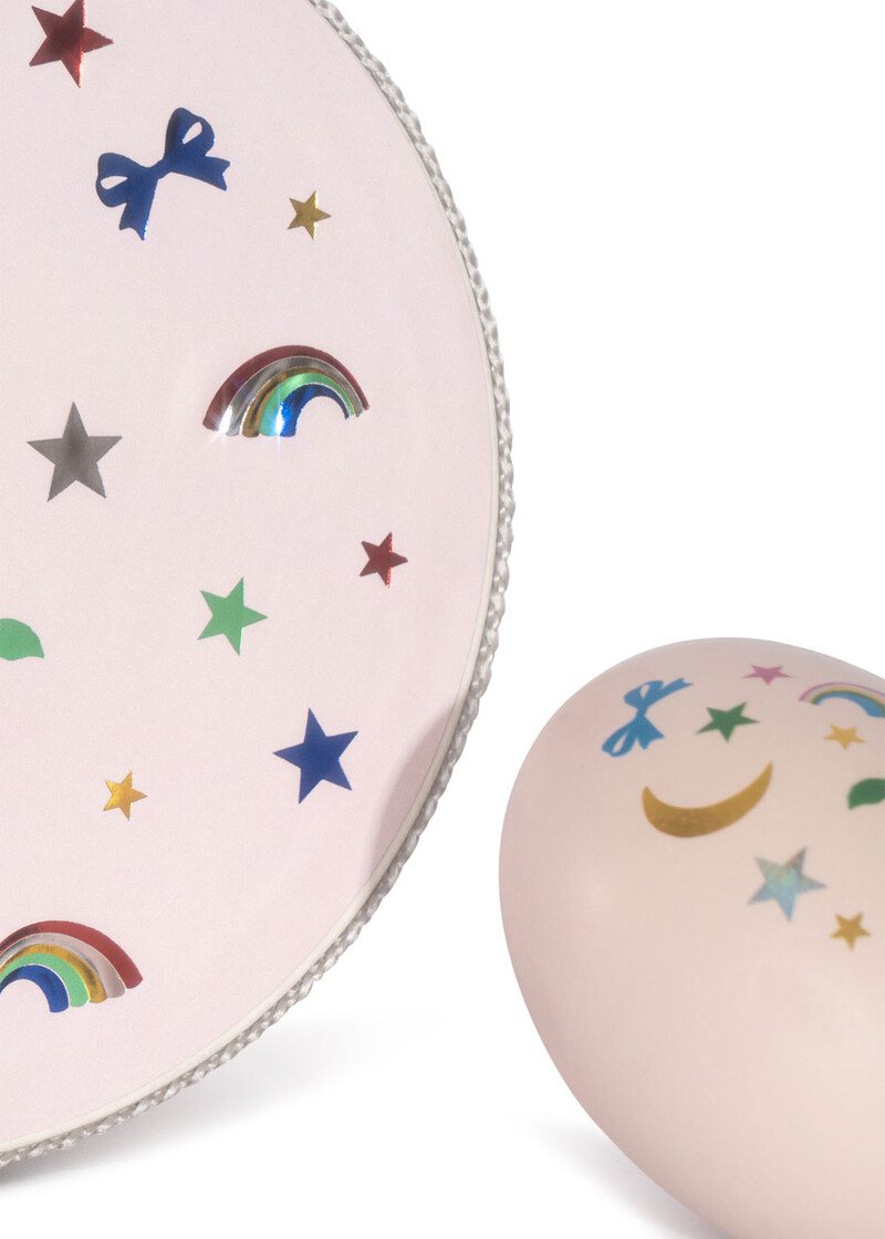 Set du petit musicien Arc en Ciel KONGES zoom maracas