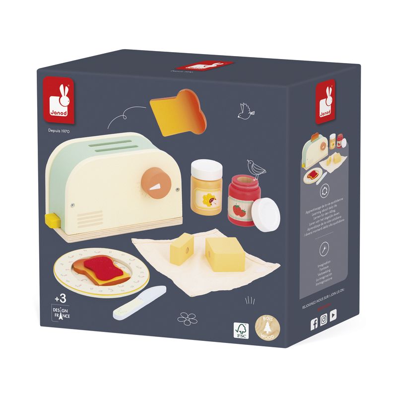 Set Grille Pain Janod packaging