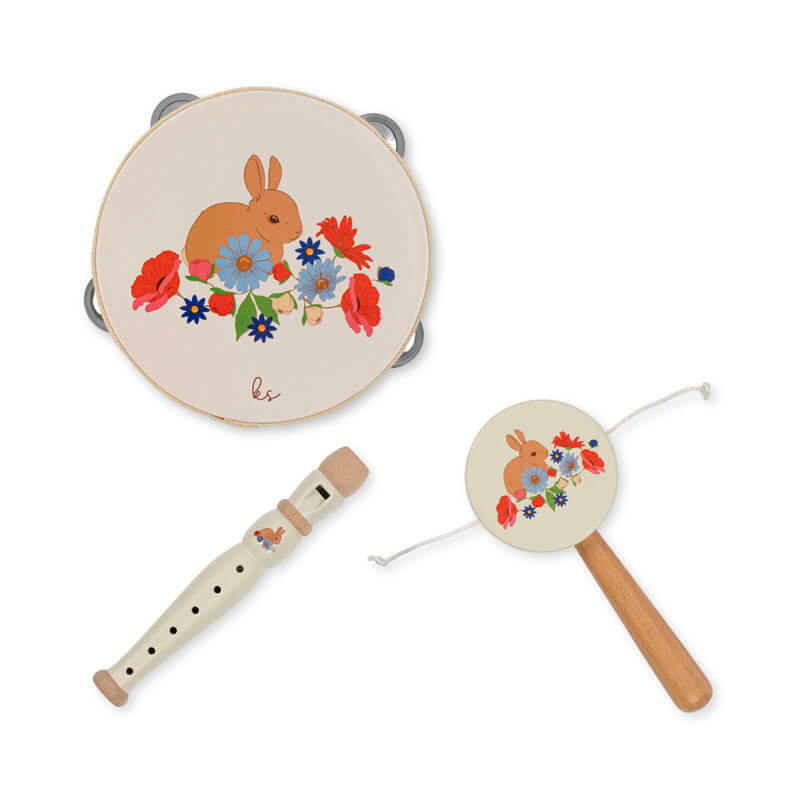 Set petit musicien Lapin Bunny Tokki Konges Slojd set