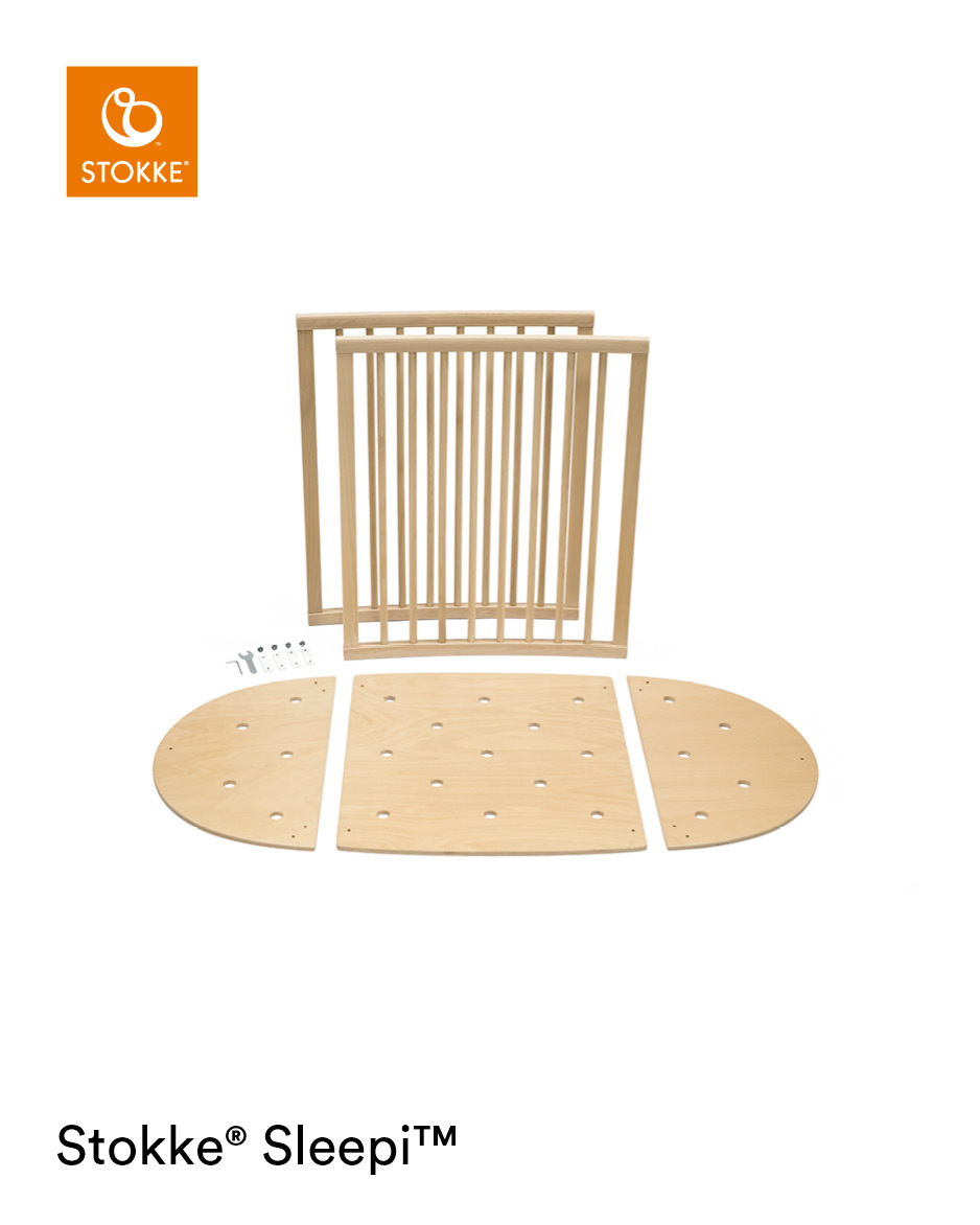 Set pour lit bébé Sleepi V3 Stokke extension natural