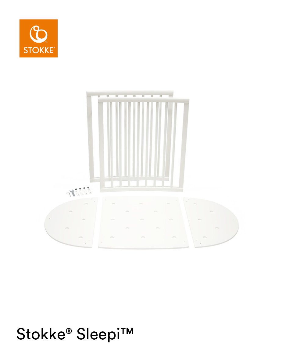 Set pour lit bébé Sleepi V3 Stokke extension white