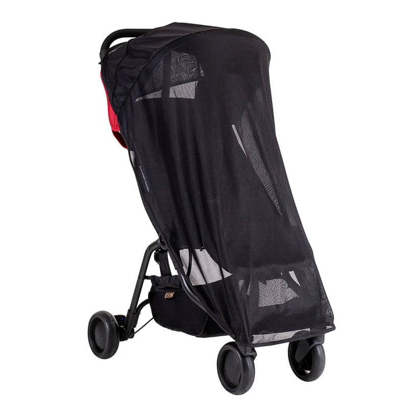 Set de protection pour poussette Nano : pluie, insectes, soleil Mountain Buggy moustiquaire