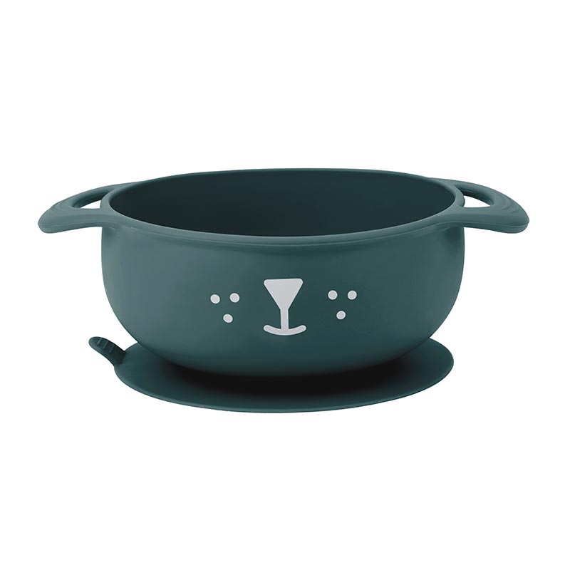 Set repas silicone Tast'Isy bol et cuillère Chien Babymoov