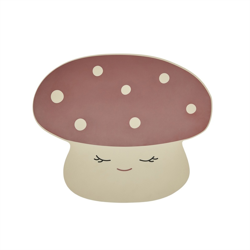 Set de table Champignon Offwhite / Red Oyoy produit face