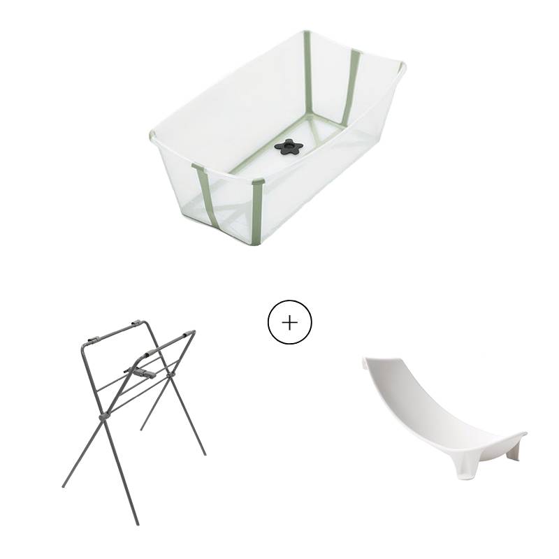 Baignoire pliable flexibath blanche Stokke