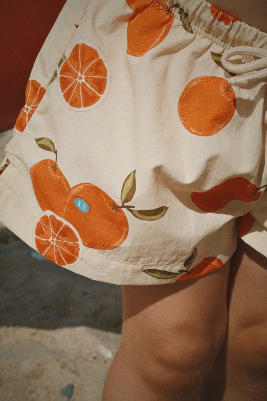 Short de bain Pomio Arancia Blu 2 ans Konges Slojd lifestyle