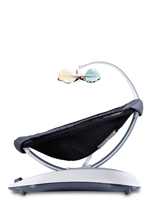 Balancelle Rockaroo Cool Mesh Gris de côté 4MOMS
