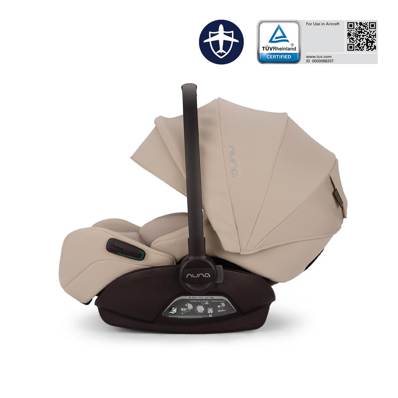 Pack Siège-auto Arra Flex i-Size groupe 0+ 2025 + Base isofix Next Nuna norme TUV