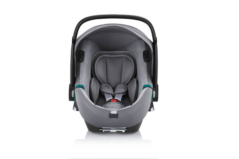 Siège-auto Baby-Safe iSense groupe 0+ Grey Marble Britax Romer face