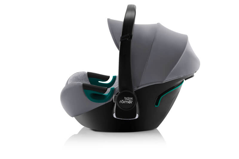 Siège-auto Baby-Safe iSense groupe 0+ Grey Marble Britax Romer profil