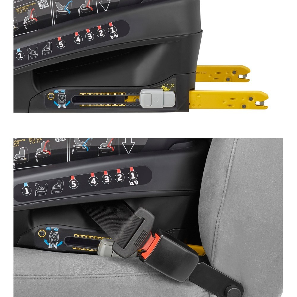 Siège-auto Beryl groupe 0/1/2 Authentic Black Maxi Cosi isofix