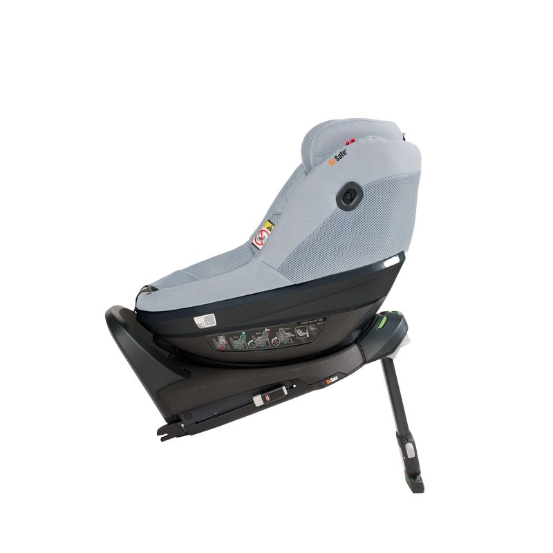 Siège-auto Beyond 2 360 i-Size groupe 0+/1/2 Peak Mesh BeSafe dos route avec base