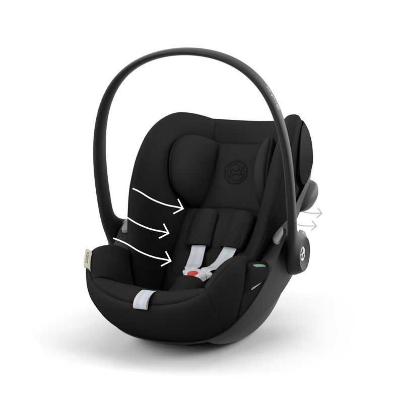 Pack Sièges-auto Cloud G Magic Black + Sirona G Moon Black + base G offerte CYBEX cloud g aération