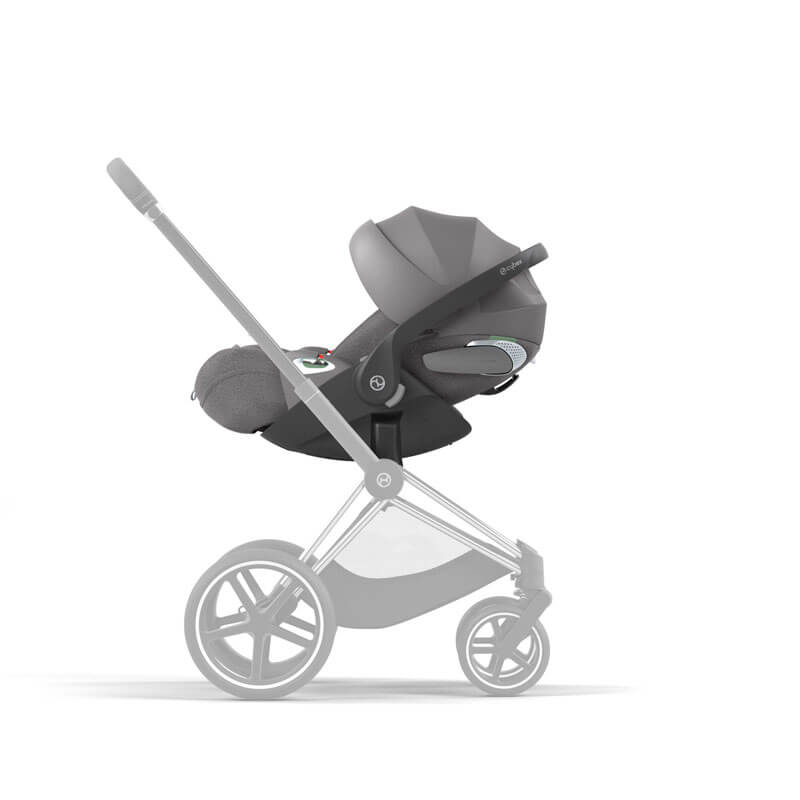 Siège-auto Cloud T i-Size groupe 0+ Plus Mirage Grey Cybex poussette