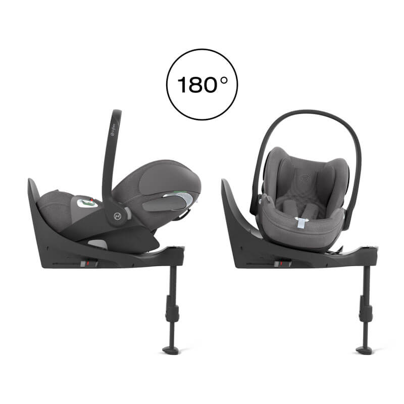 Pack duo Poussette Balios S Lux 2025 + siège-auto Cloud T i-Size CYBEX siege auto rotation